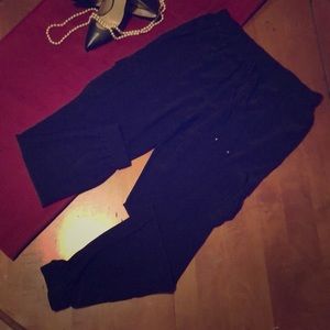 Cargo silk pants